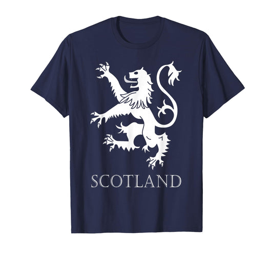 Scottish Lion Rampant Scotland Coat Arms Gift Rugby T-Shirt