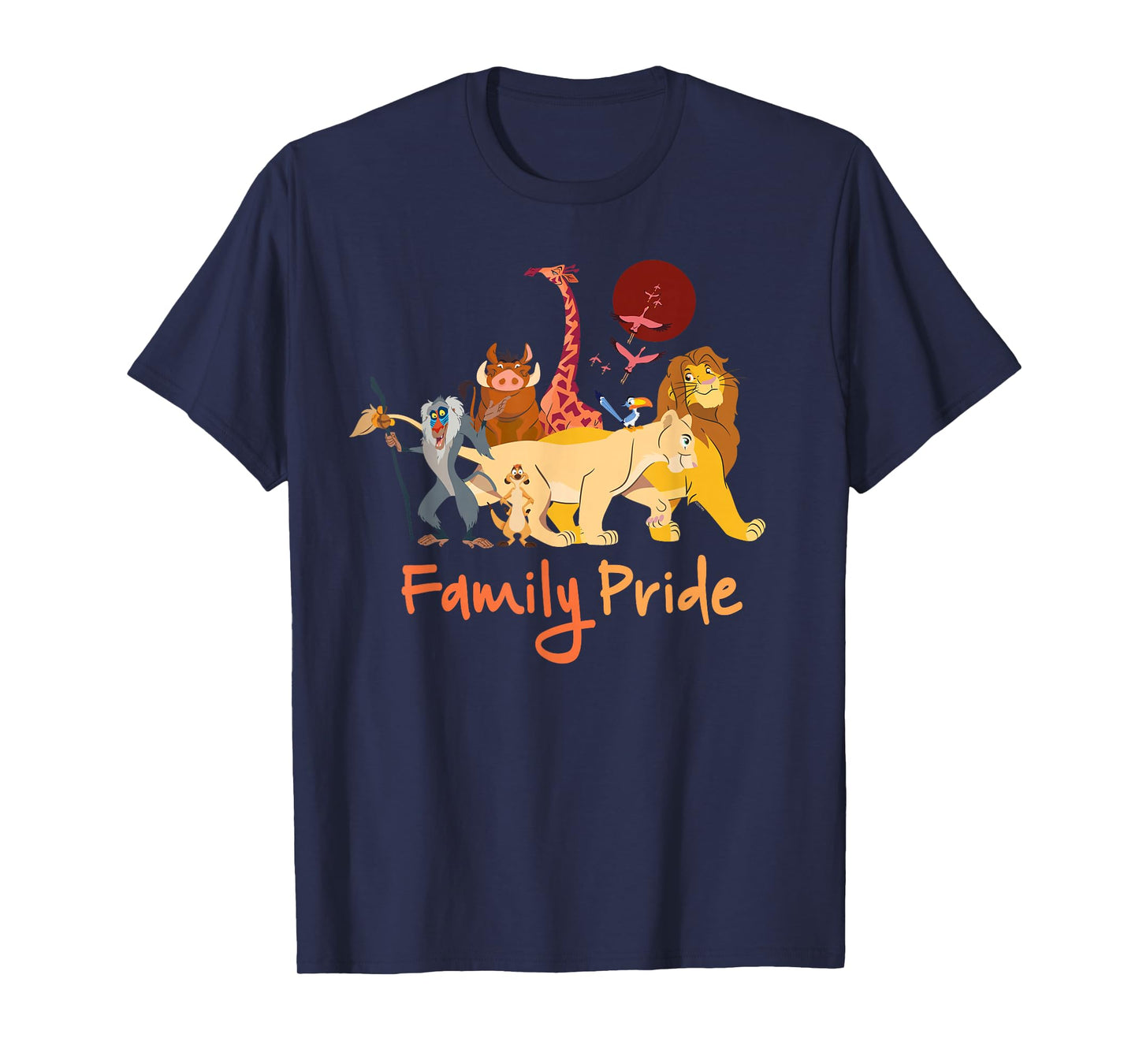 Disney The Lion King Simba & Friends Family Pride Matching T-Shirt