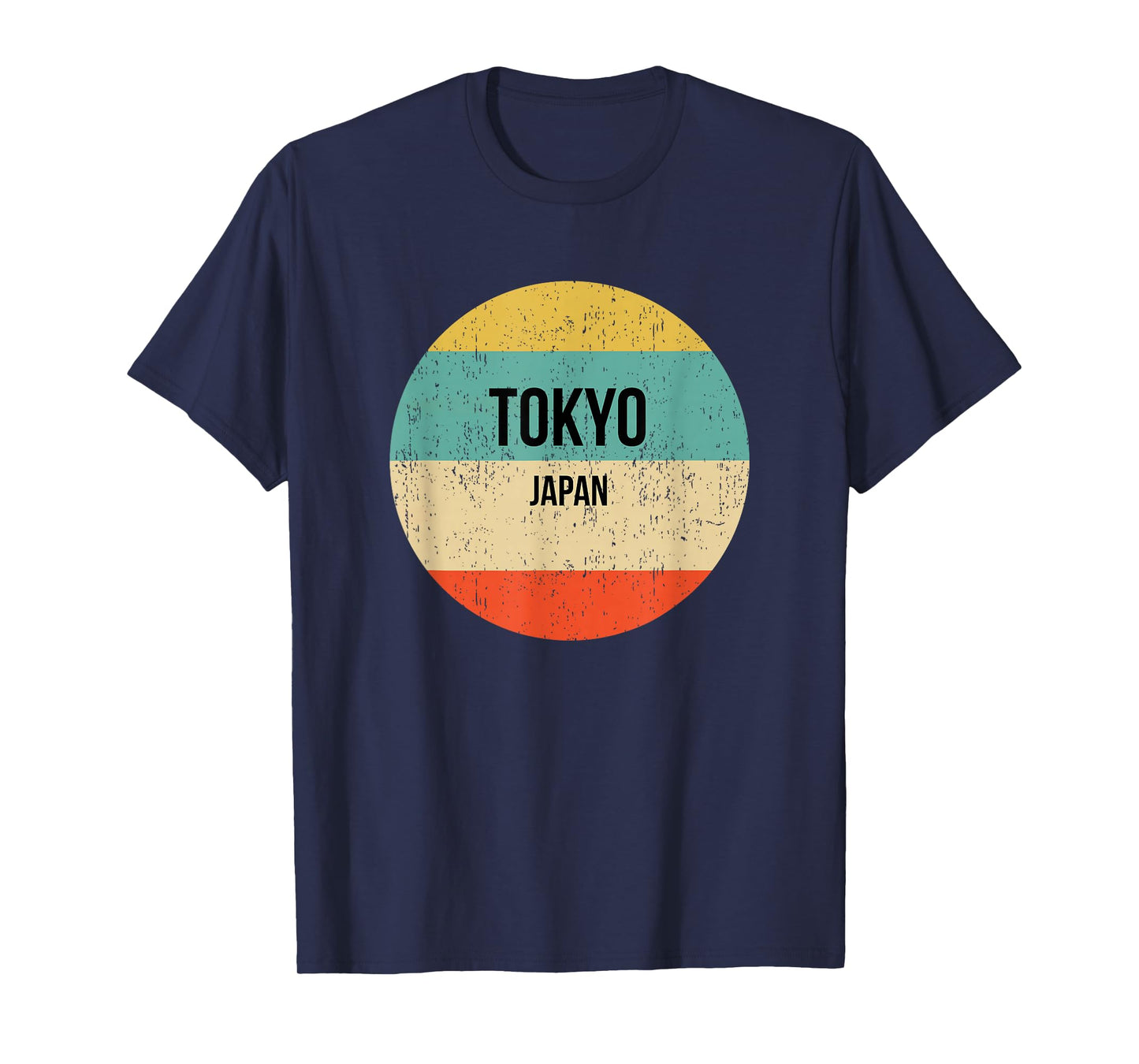 Tokyo Japan Apparel & Gifts Tokyo Japan T-Shirt Unisex-Adults-Kids Black Small Classic Fit Short Sleeve Crew Neck T-Shirt