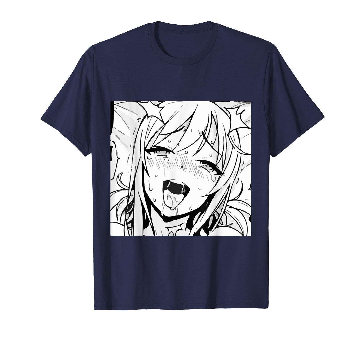 Ecchi Otaku Hentai Waifu Ahegao Girl Manga Anime T-Shirt T-Shirt