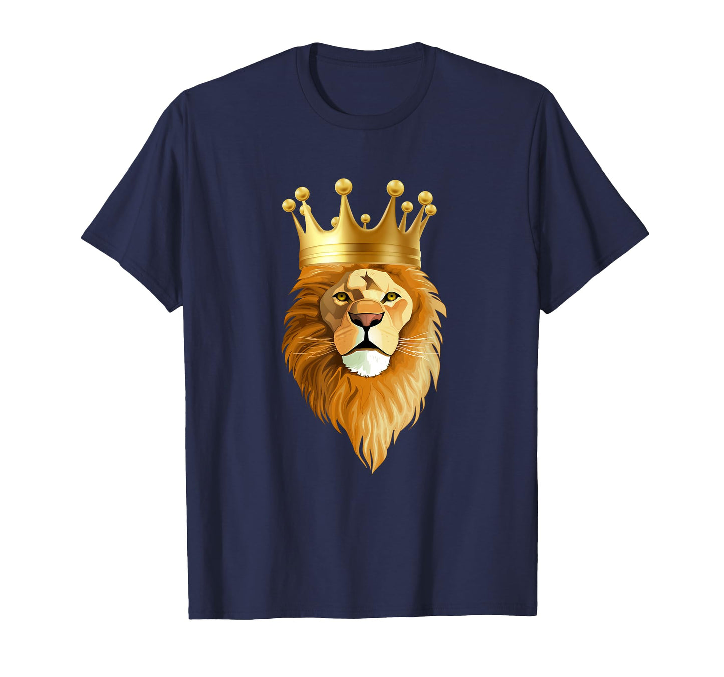 Crown Animal King Lion T-Shirt
