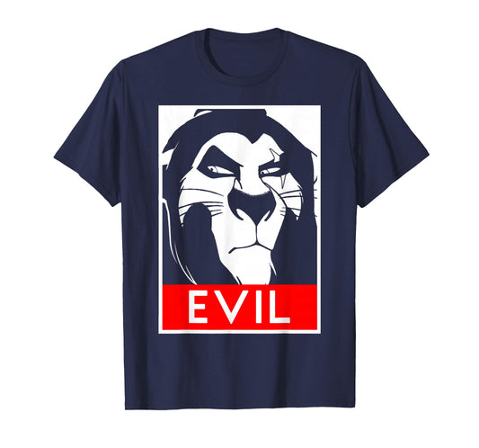 Disney Lion King Scar Evil Poster T-Shirt