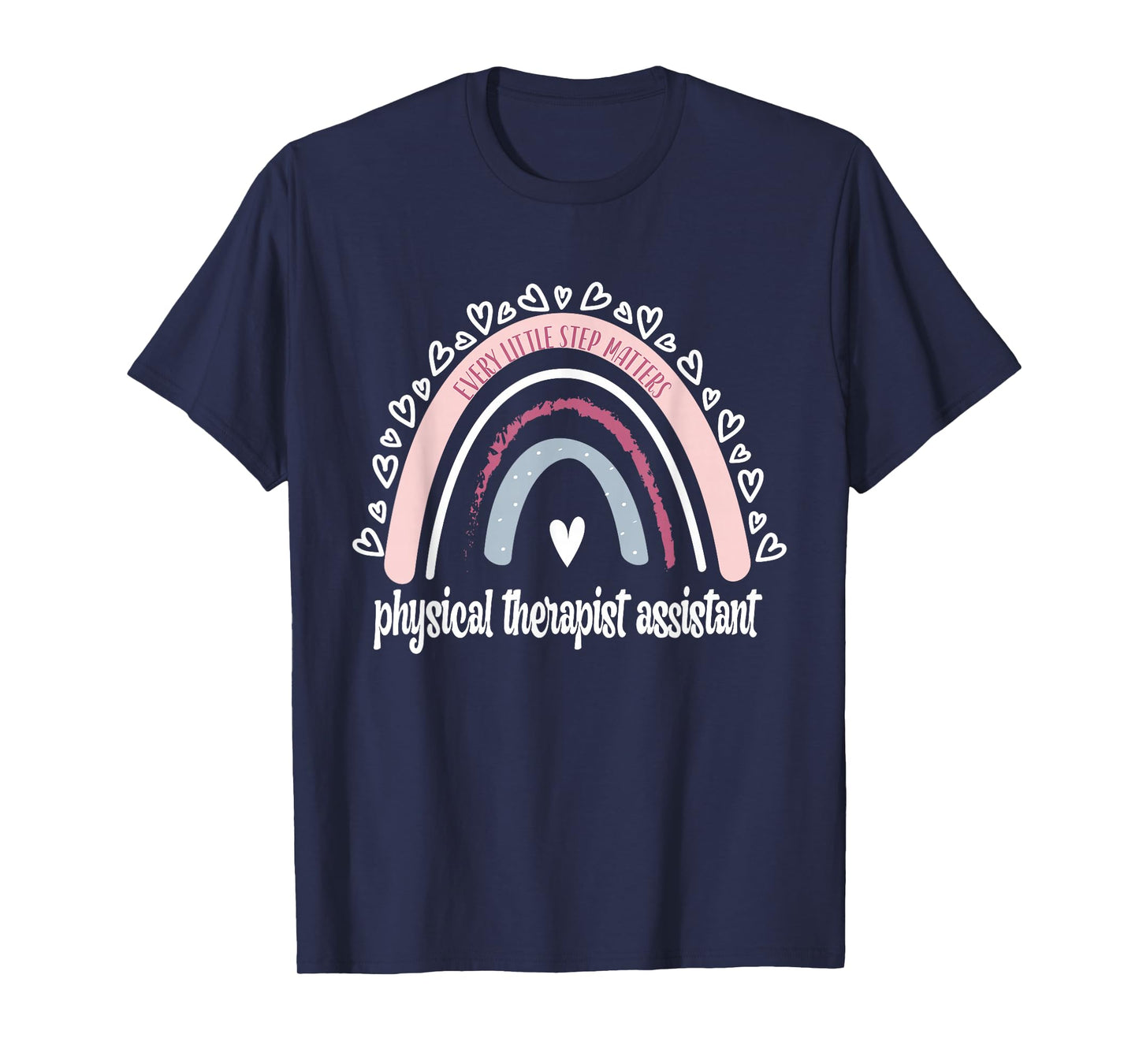 Physical Therapist Assistant Rainbow PTA Physical Therapy T-Shirt