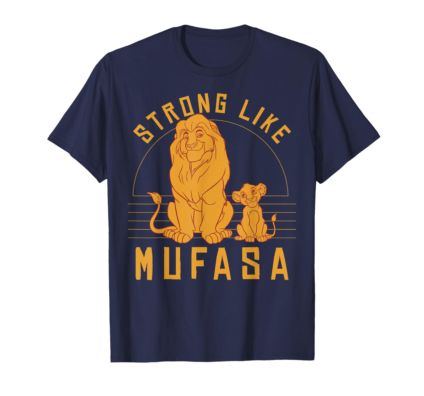 Disney Lion King Strong Like Mufasa Simba Graphic T-Shirt T-Shirt