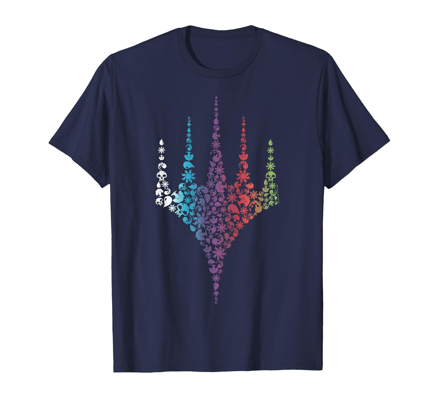 Magic: The Gathering Logo Rainbow Icons T-Shirt
