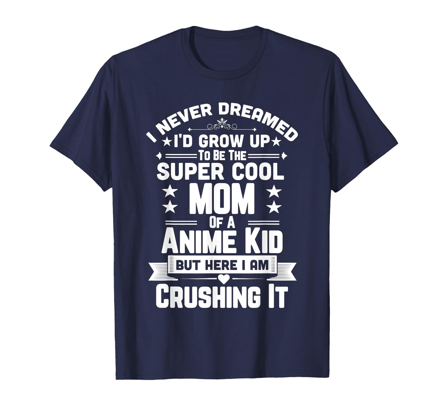 Super Cool Mom Of A Anime Art Design Culture Kid Shirt