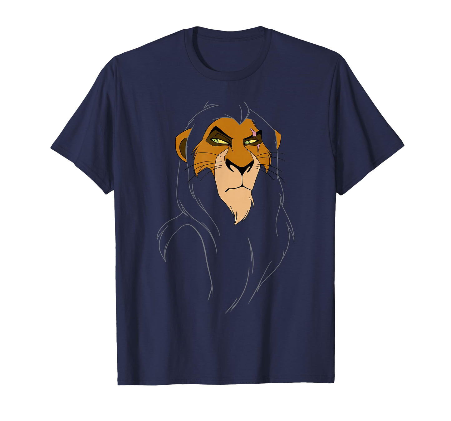 Disney The Lion King Scar Large Face T-Shirt