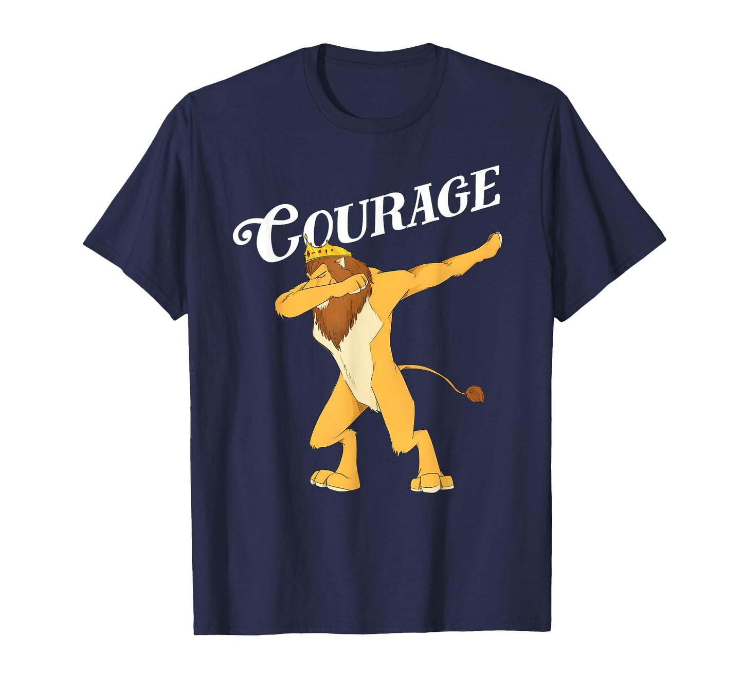 Cowardly Dabbing Lion Shirt-The Wizard Of Oz TShirt -Courage T-Shirt
