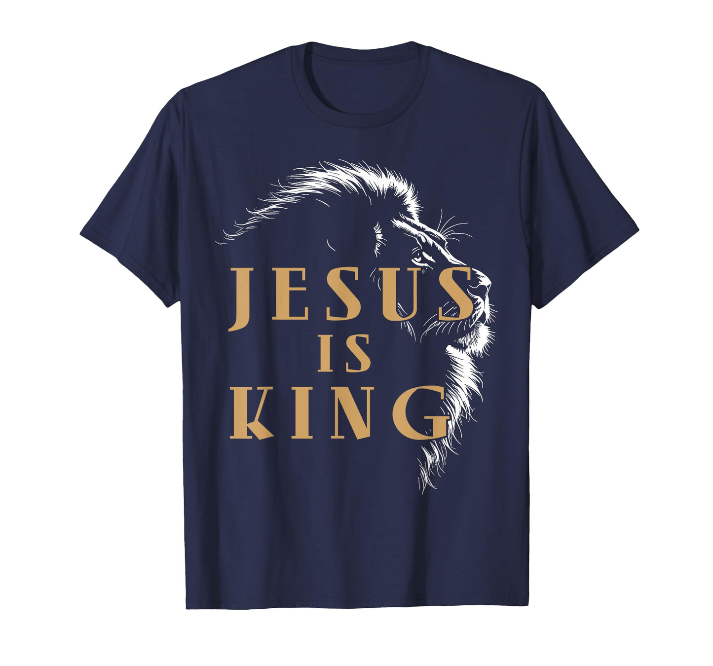 Jesus is King Lion of Judah Shirt, Christian Faith T-Shirt
