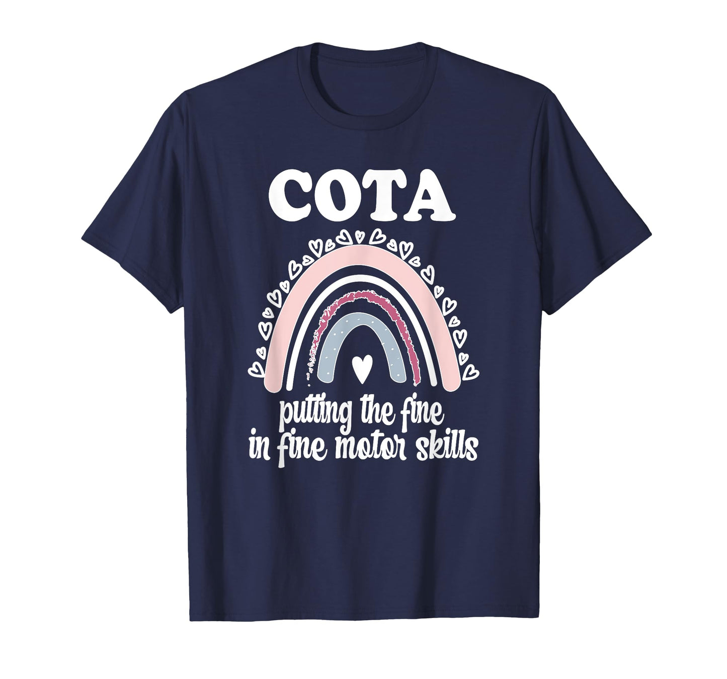 COTA Rainbow Certified Occupational Therapist Assistant T-Shirt
