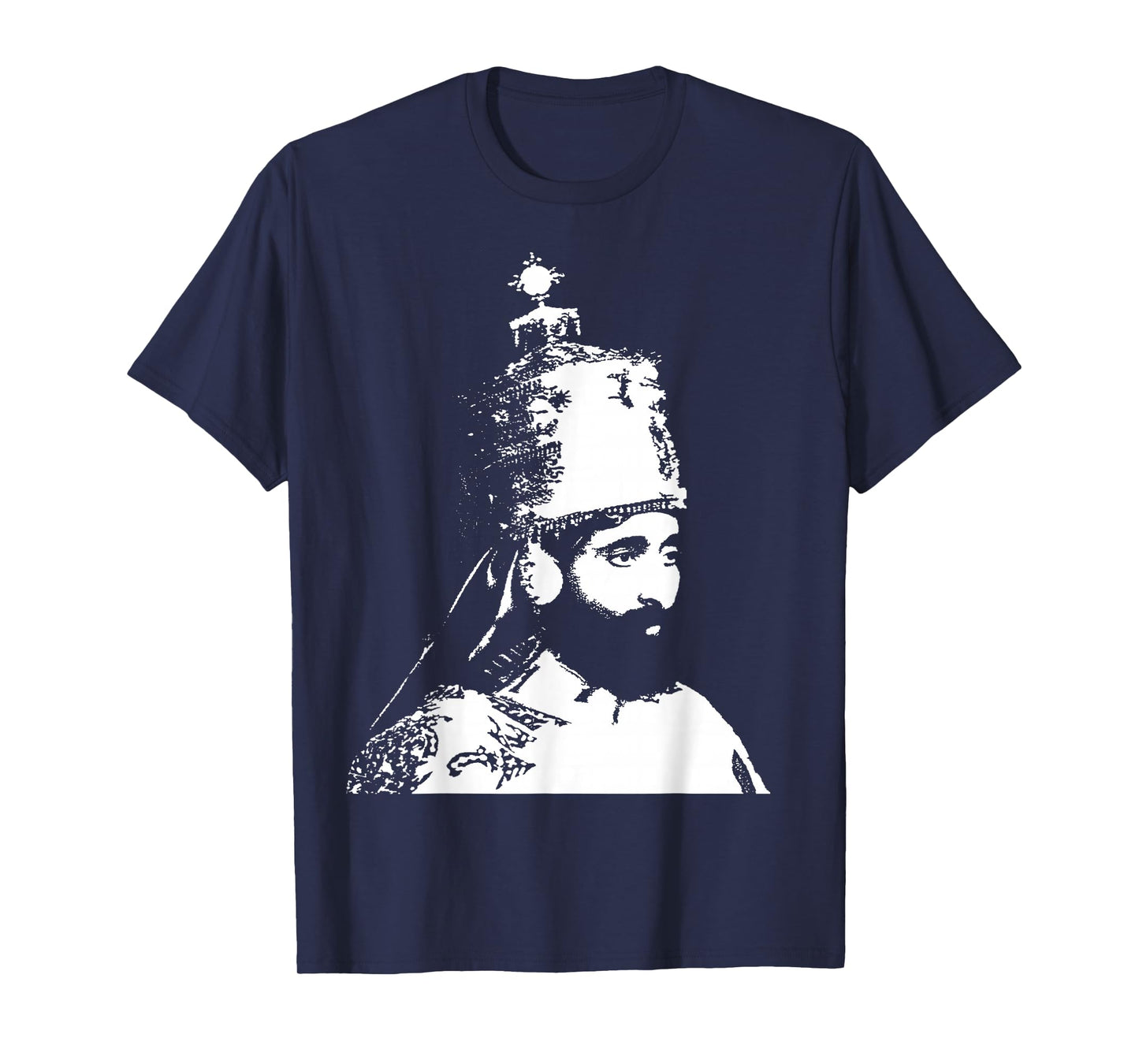 The King Stands Haile Selassie Crown T-Shirt