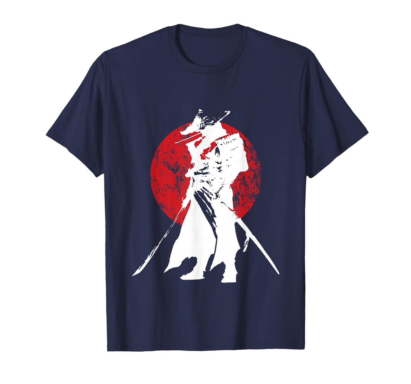 Vintage Japanese Samurai Retro Bushido Warrior Japan Sword T-Shirt