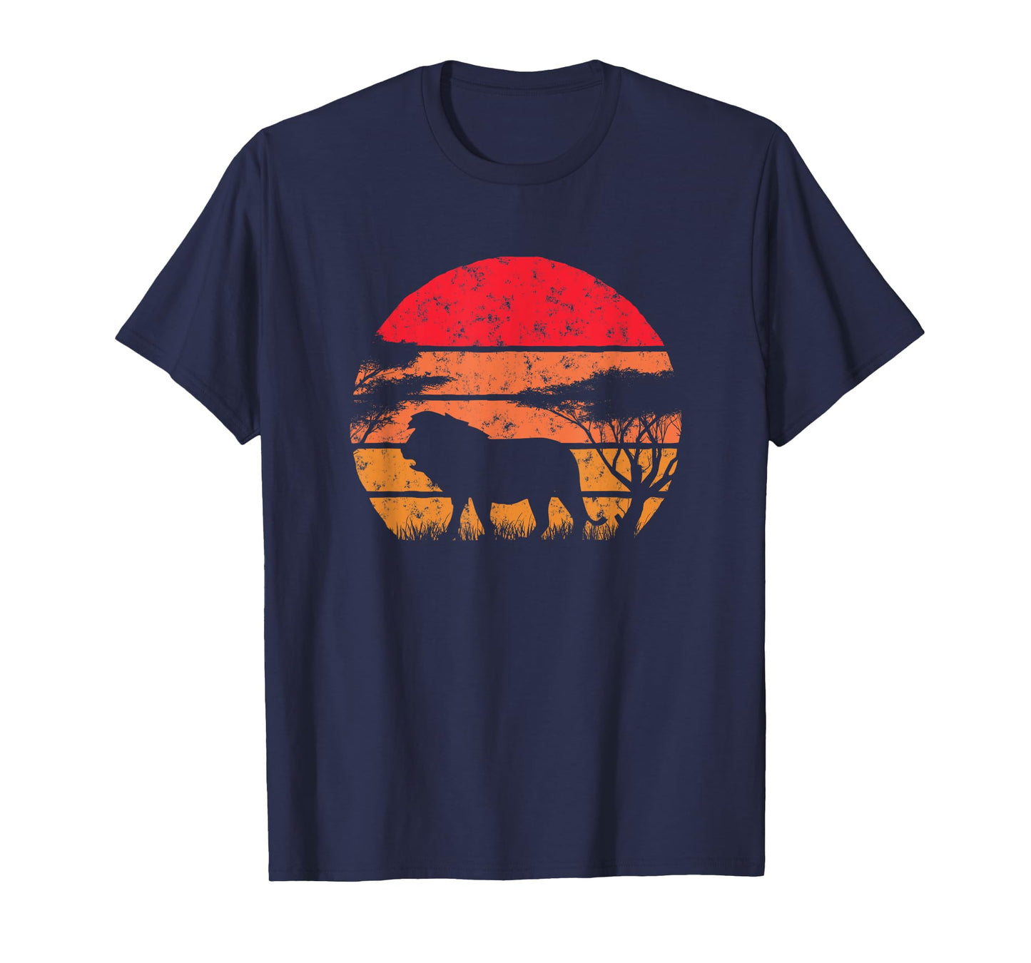 King Of The Jungle Lion Sunset T-Shirt T-Shirt