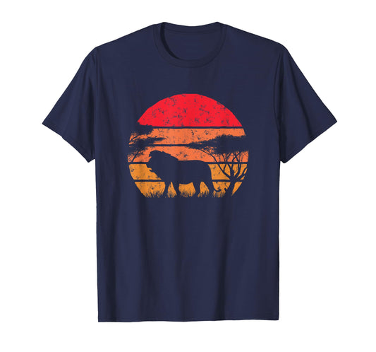 King Of The Jungle Lion Sunset T-Shirt T-Shirt