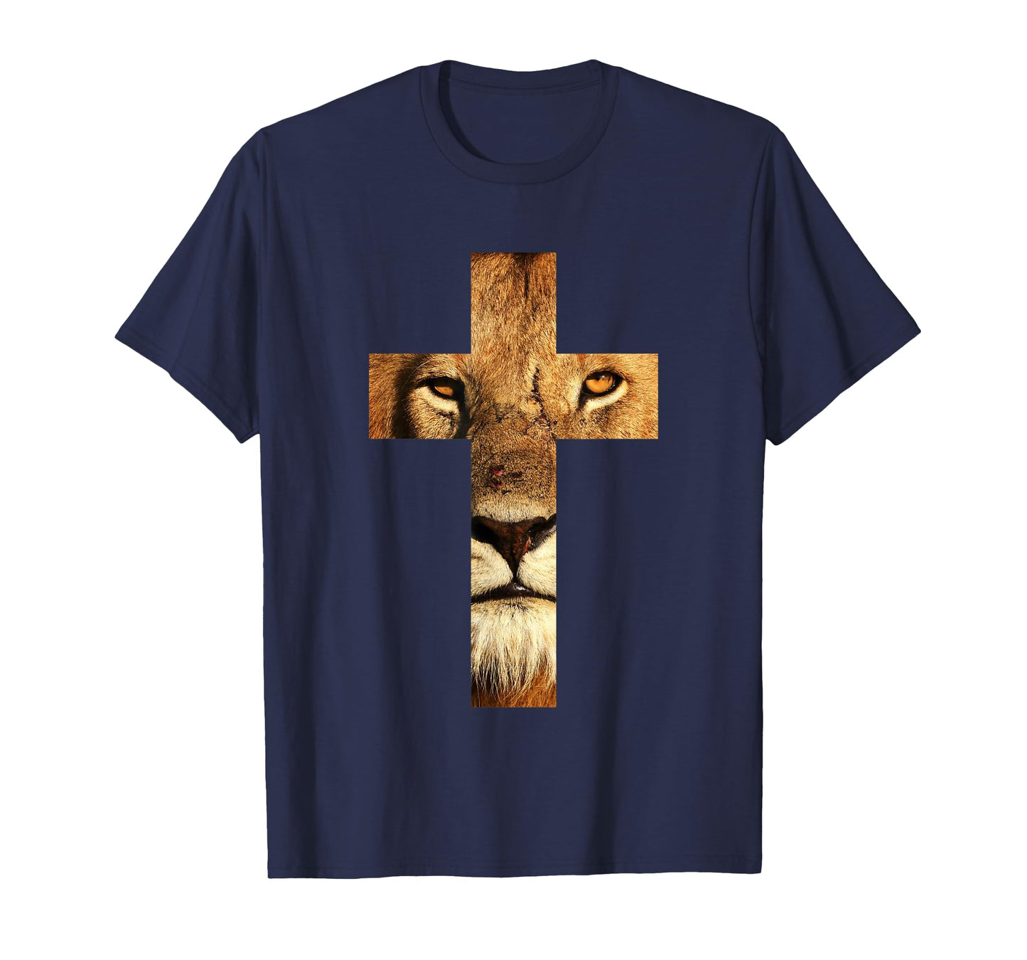 Lion Cross King Lord Jesus Bible Judah T-Shirt