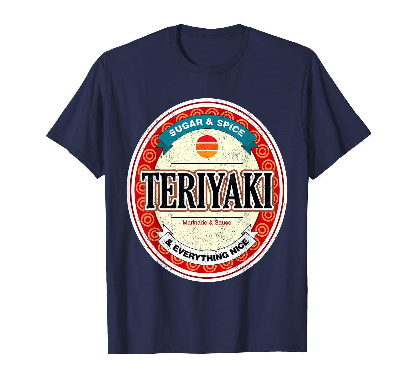 Teriyaki Sauce Funny Japanese Sushi Halloween Costume T-Shirt