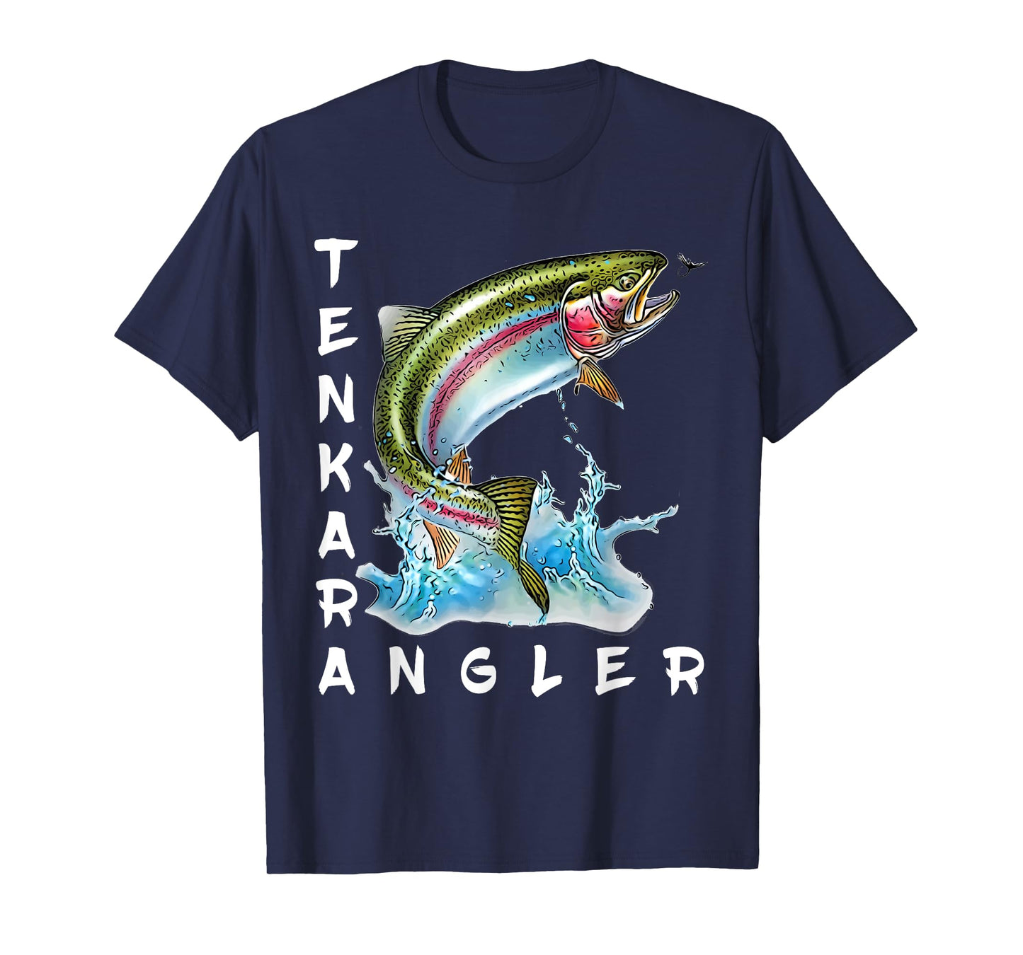 Tenkara Angler Fly Fishing Trout Kebari Fisherman T-Shirt