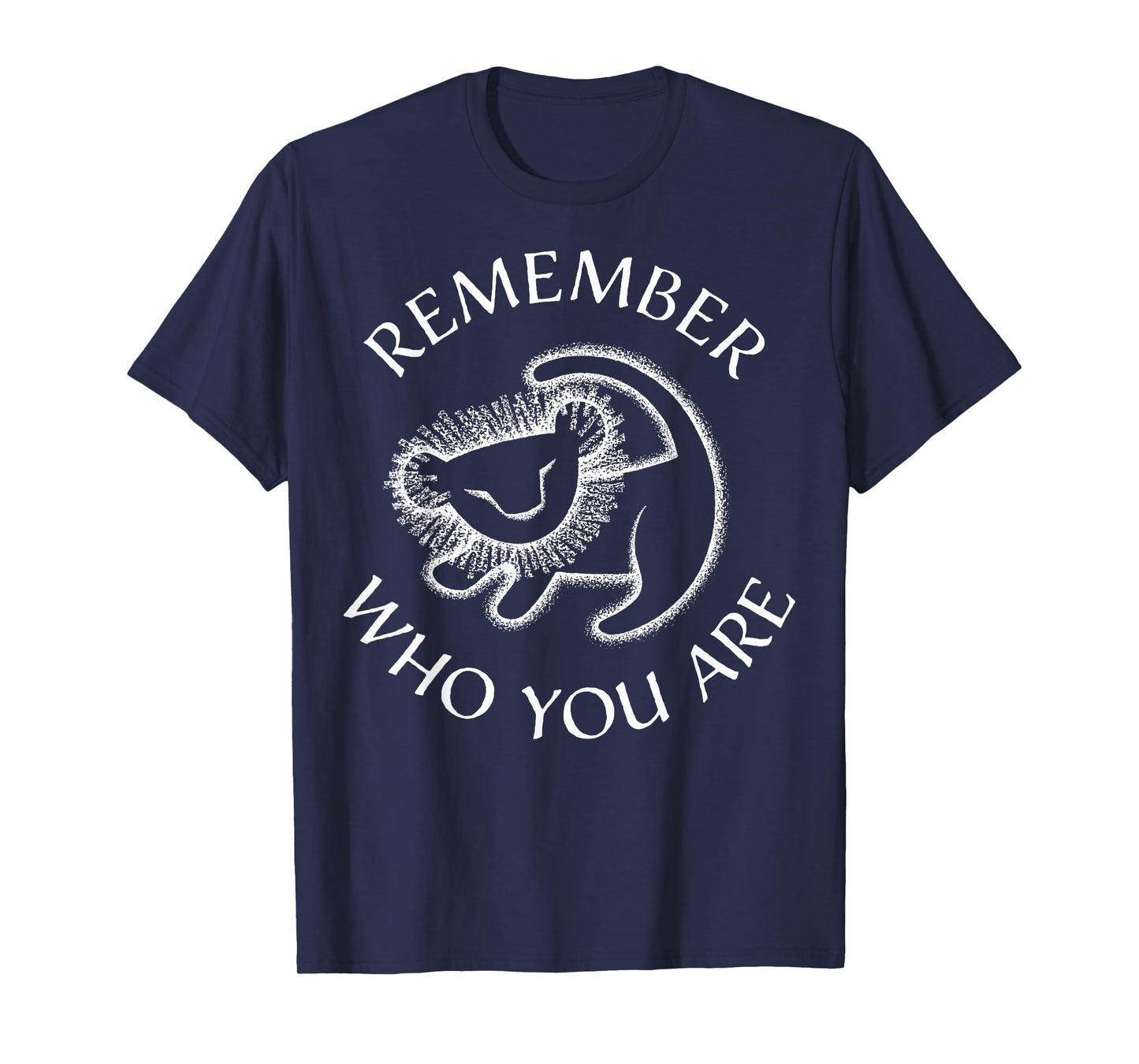 Disney Lion King Simba Sketch Remember Who You Are T-Shirt
