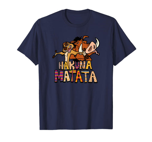 Disney The Lion King Hakuna Matata Timon & Pumbaa Sassy Shot T-Shirt