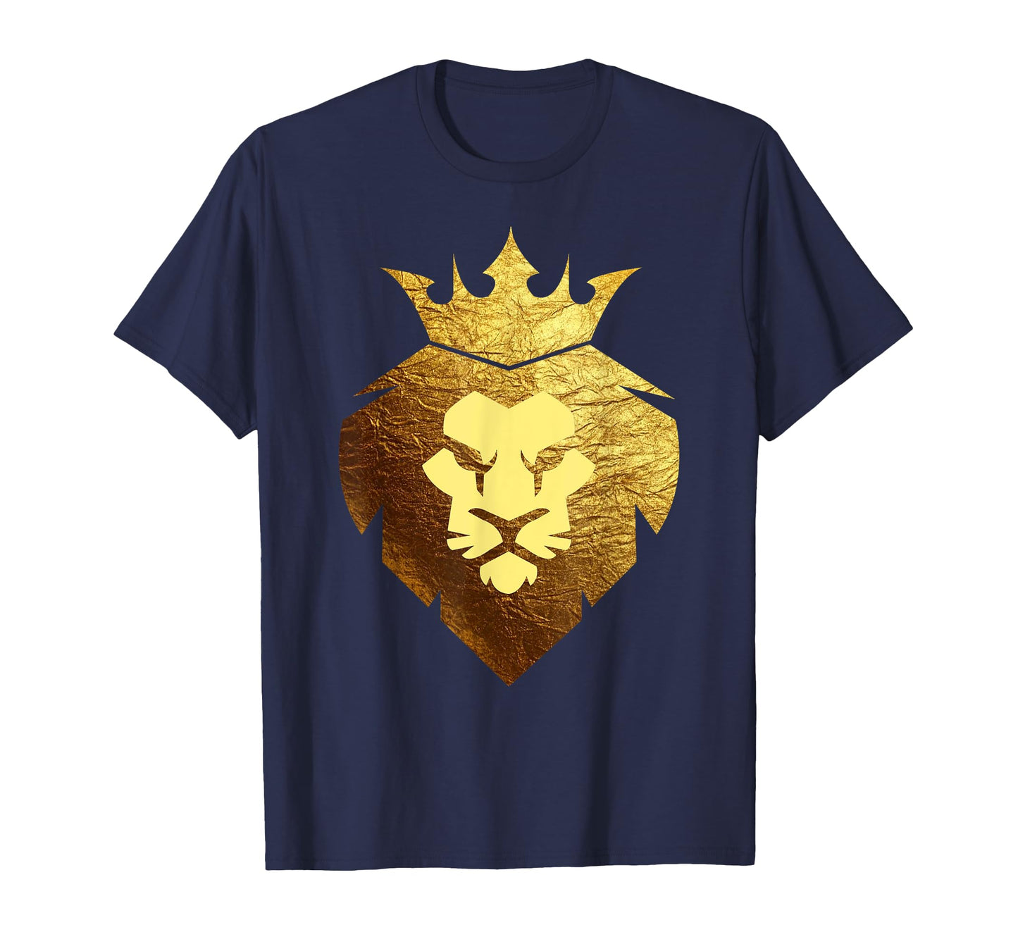 Gold King Lion TShirt-King of the Jungle Lion T-Shirt T-Shirt