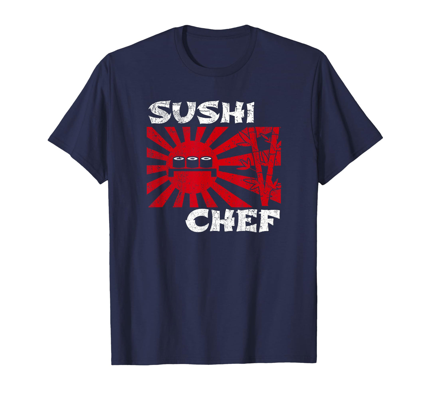 Sushi Chef Shirt Sushi Gift Costume Pyjamas Uniform T-Shirt
