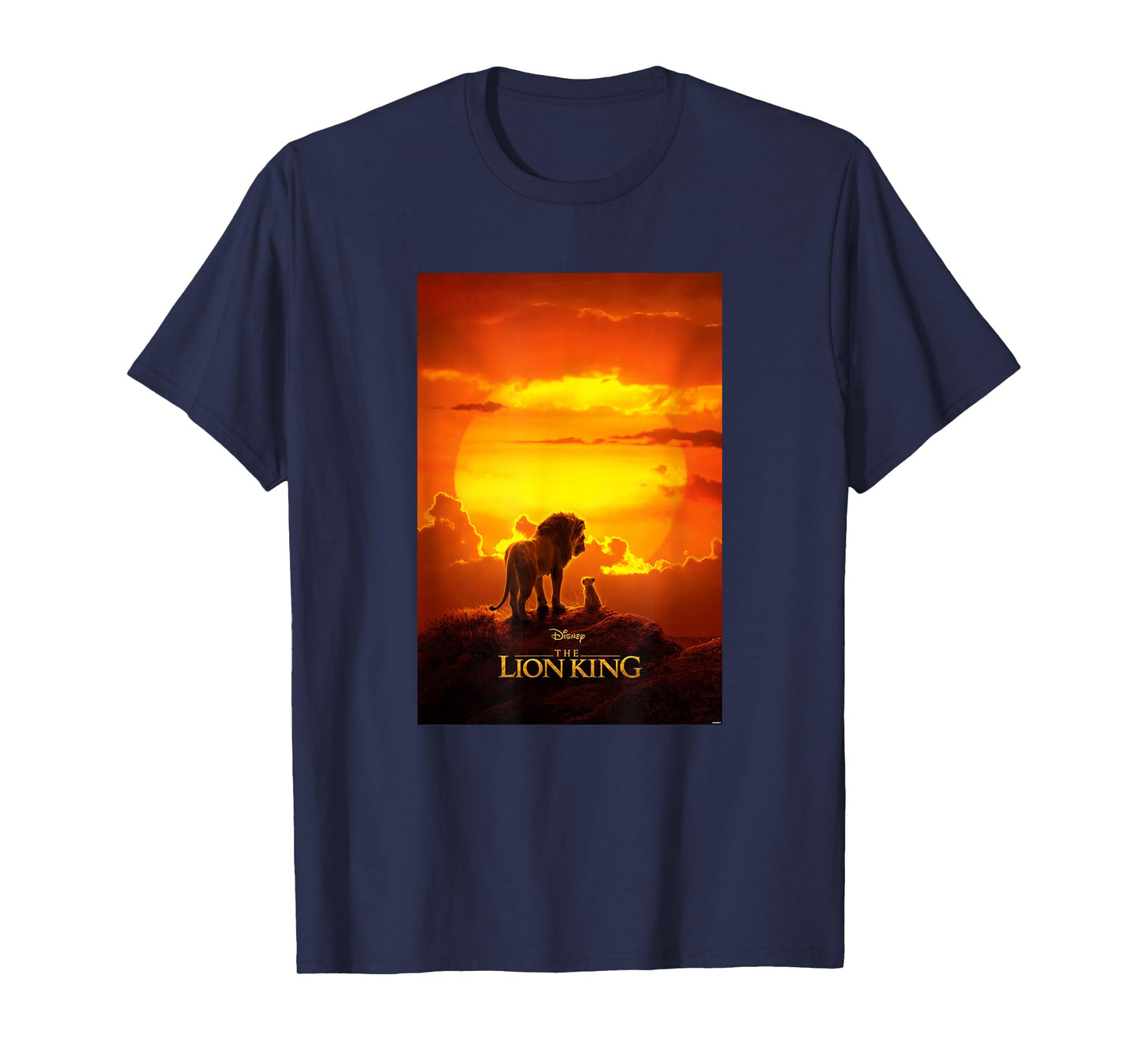 Disney The Lion King Live Action Movie Poster T-Shirt