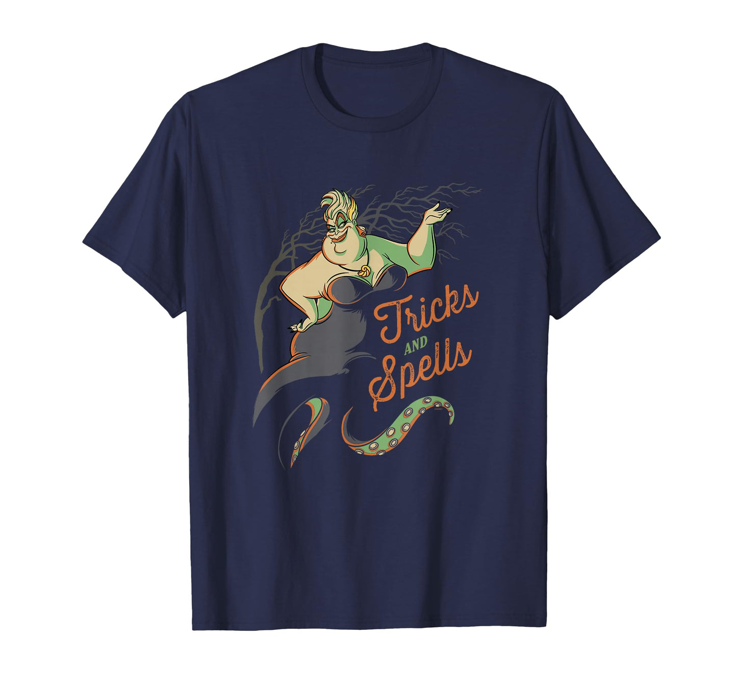 Disney’s The Little Mermaid Ursula Villains Halloween T-Shirt