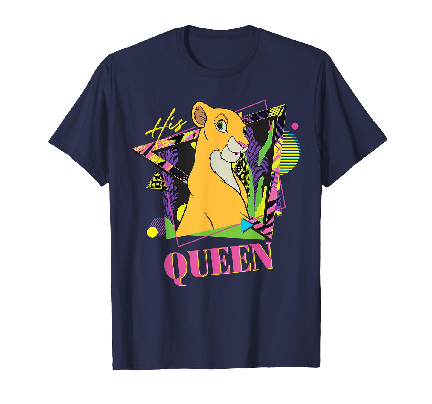 Disney The Lion King Retro ’90s Couples Matching His Queen T-Shirt