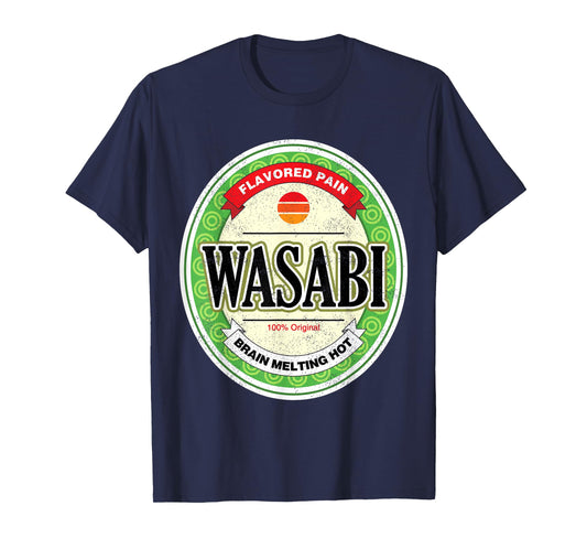 Wasabi Funny Japanese Sushi Condiment Halloween Costume T-Shirt