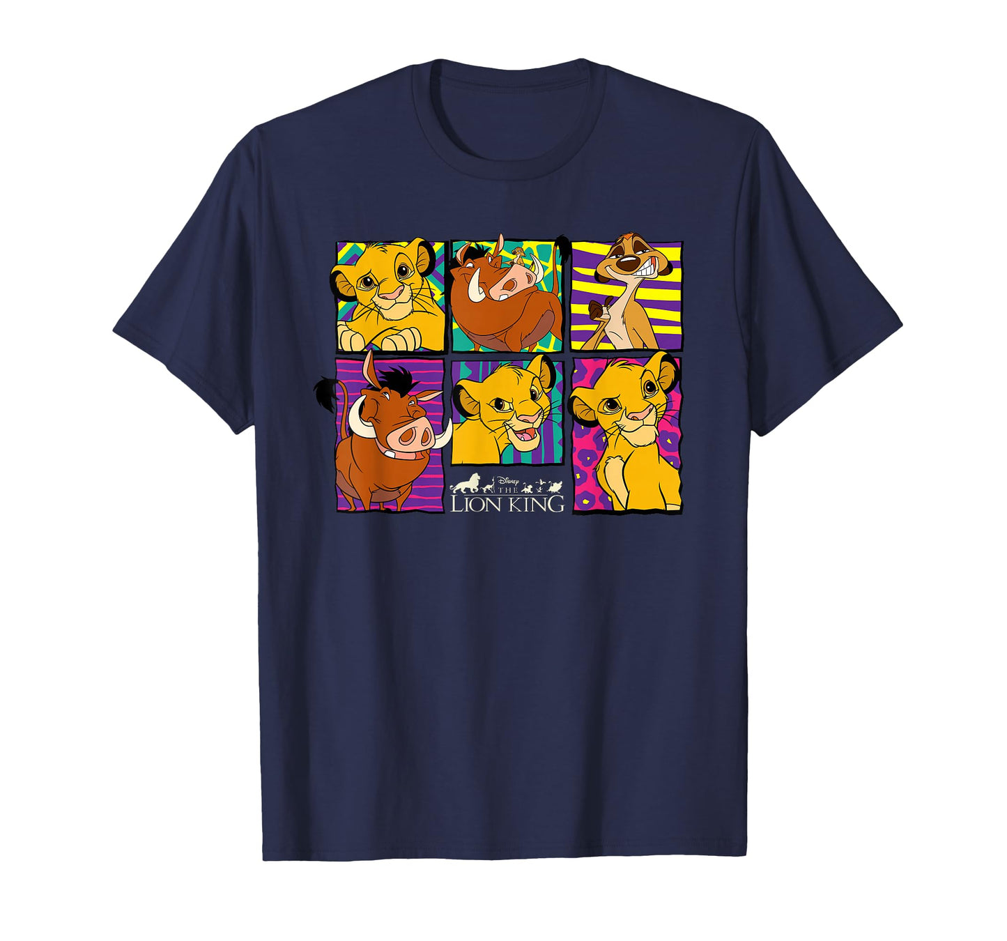 Disney - Lion King Classic Retro Montage T-Shirt