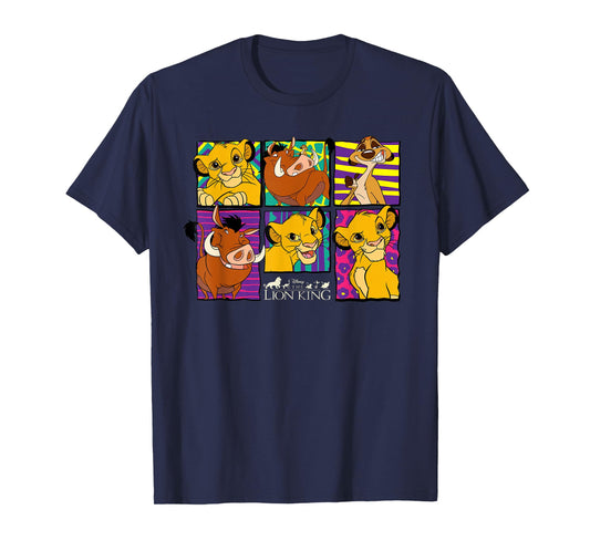 Disney - Lion King Classic Retro Montage T-Shirt