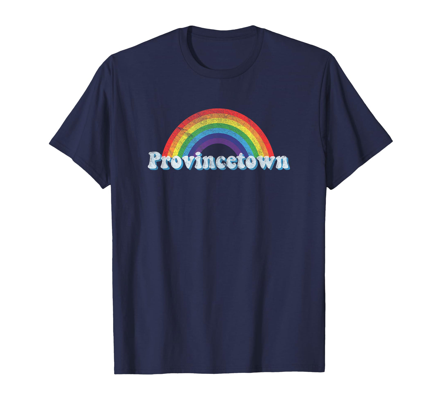 Provincetown P-Town LGBTQ Gay Pride Rainbow T-Shirt