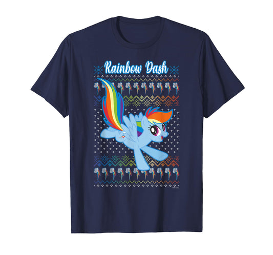 My Little Pony Christmas Rainbow Dash Ugly Sweater T-Shirt