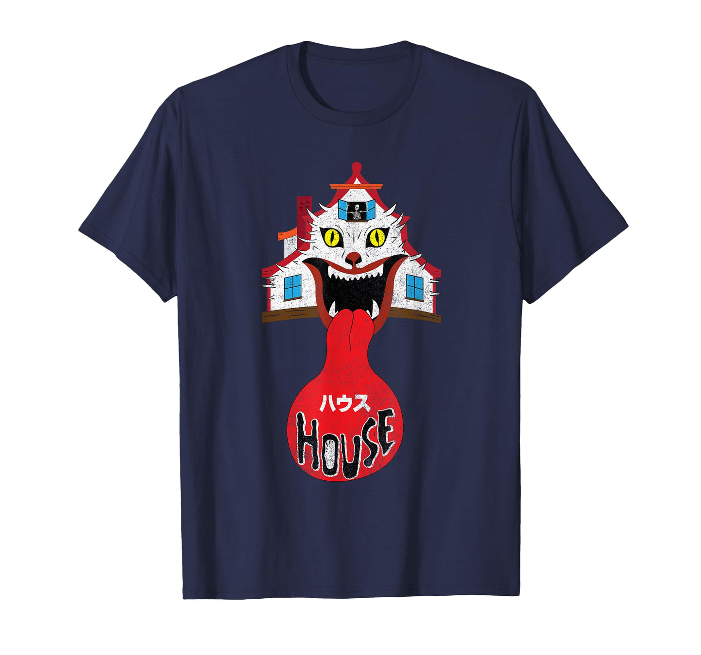 House Housu 1977 Japanese Horror Psychedelic Design T-Shirt