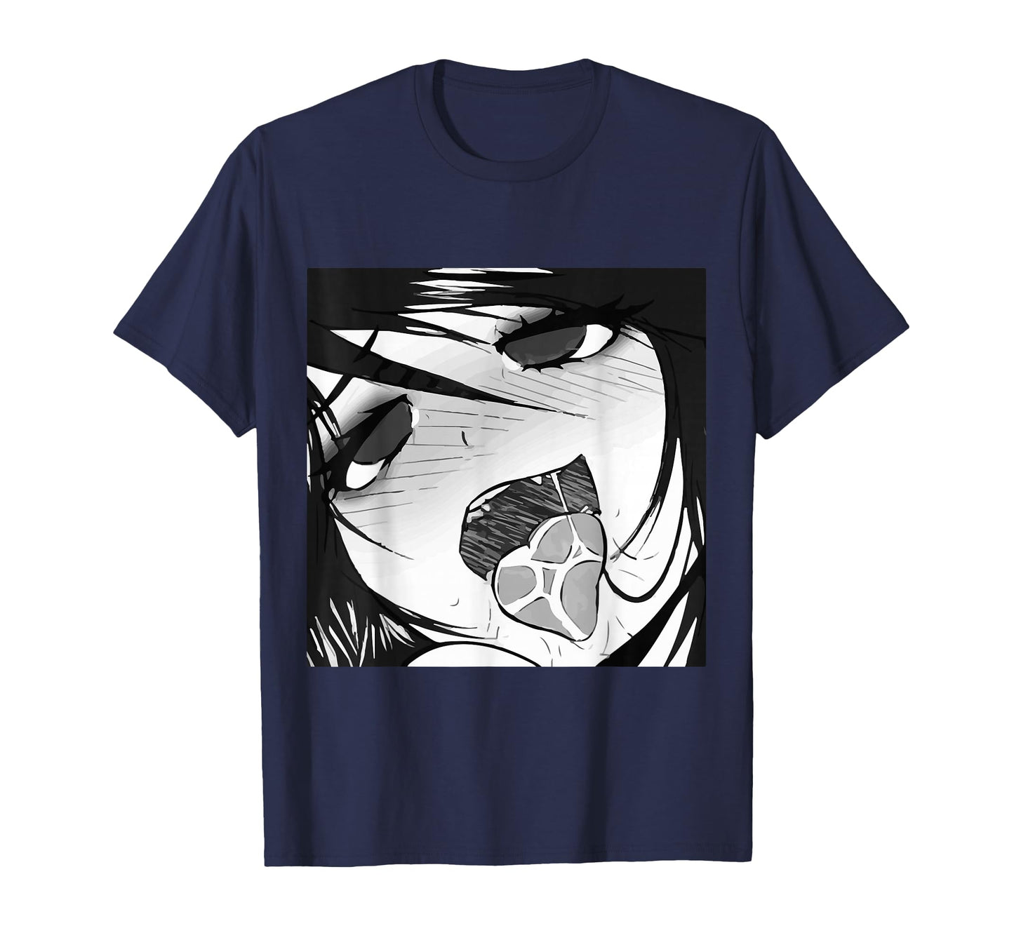 Ecchi Otaku Hentai Waifu Ahegao Girl Manga Anime T-Shirt T-Shirt