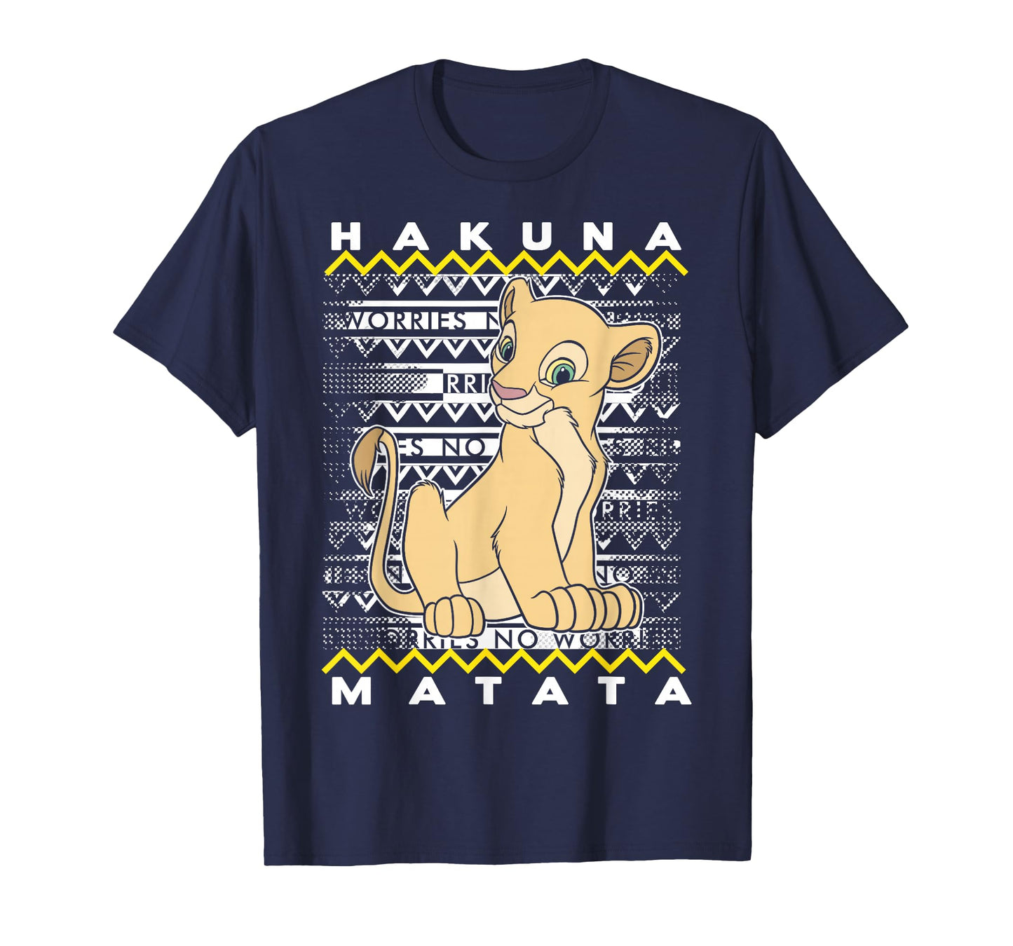 Disney Lion King Nala Ugly Christmas Graphic T-Shirt T-Shirt