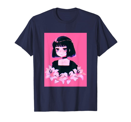 Anime Girl Japanese Aesthetic anime Otaku T-Shirt