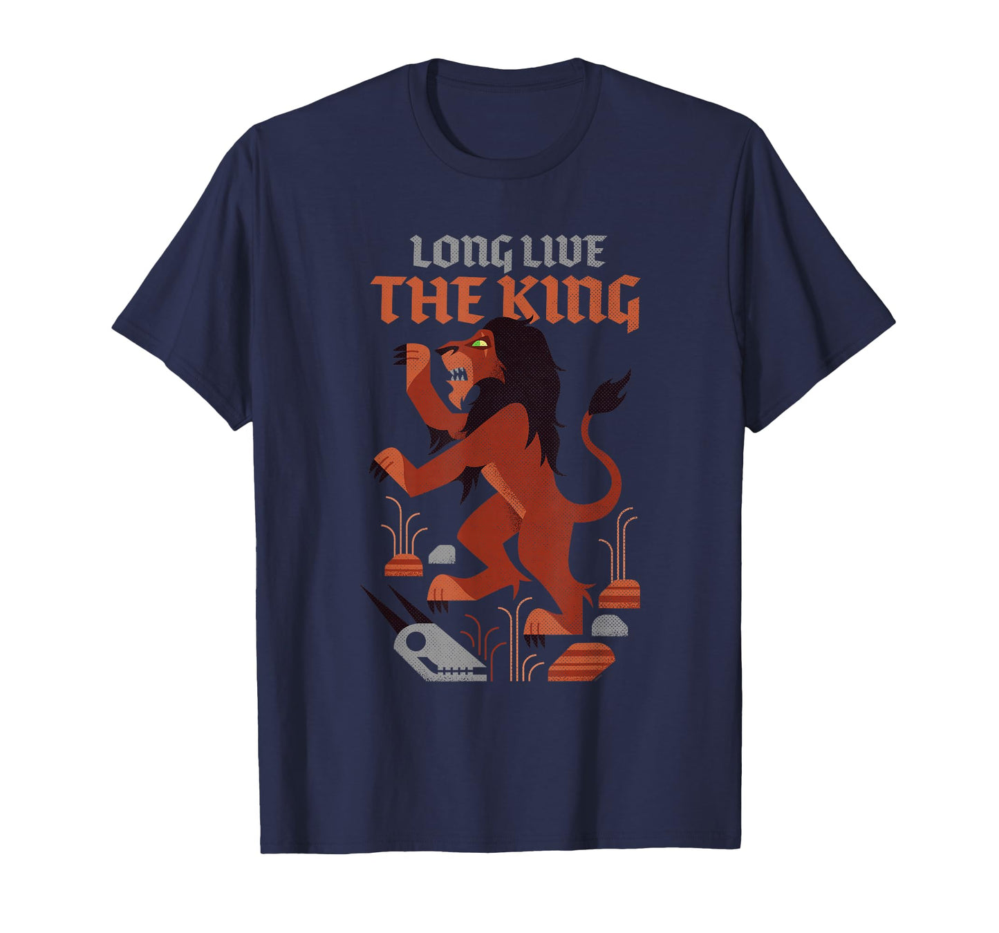 Disney Villains Scar Lion King Long Live The King Heraldic T-Shirt