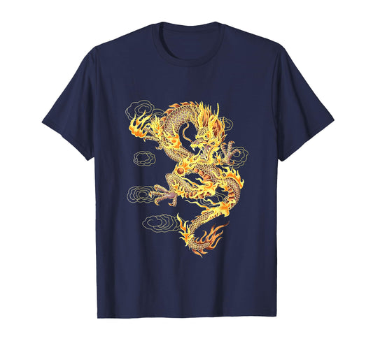 Traditional Chinese Dragon Symbol of Power and Strength T-Shirt