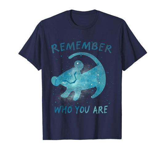 Disney The Lion King Simba Remember Who You are Splatter T-Shirt