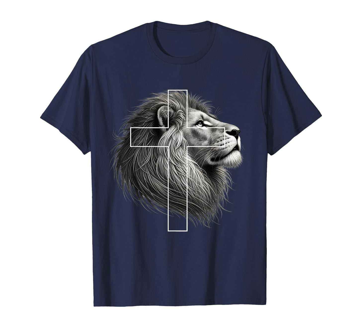 Christian Lions Cross Christianity T-Shirt