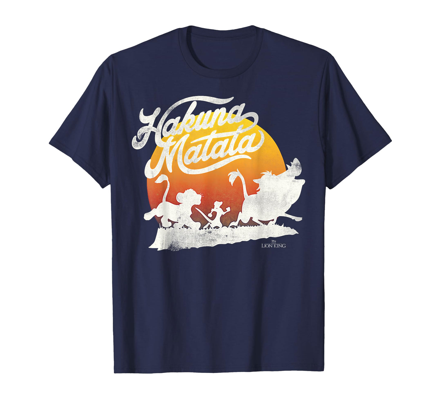Disney The Lion King Hakuna Matata Sunset March T-Shirt