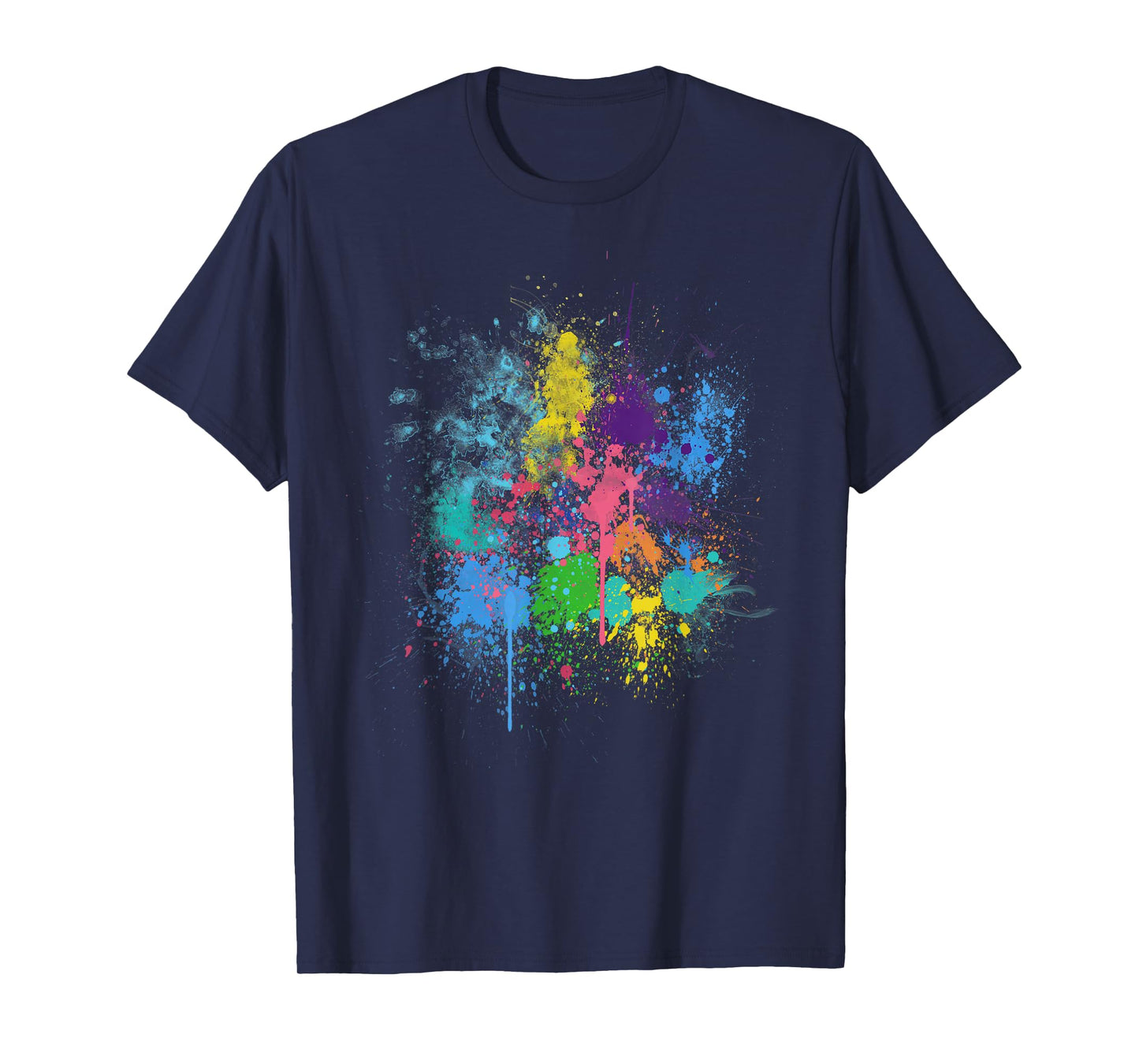 Pretty Abstract Paint Splatter Design Tshirt Men Women Kids T-Shirt