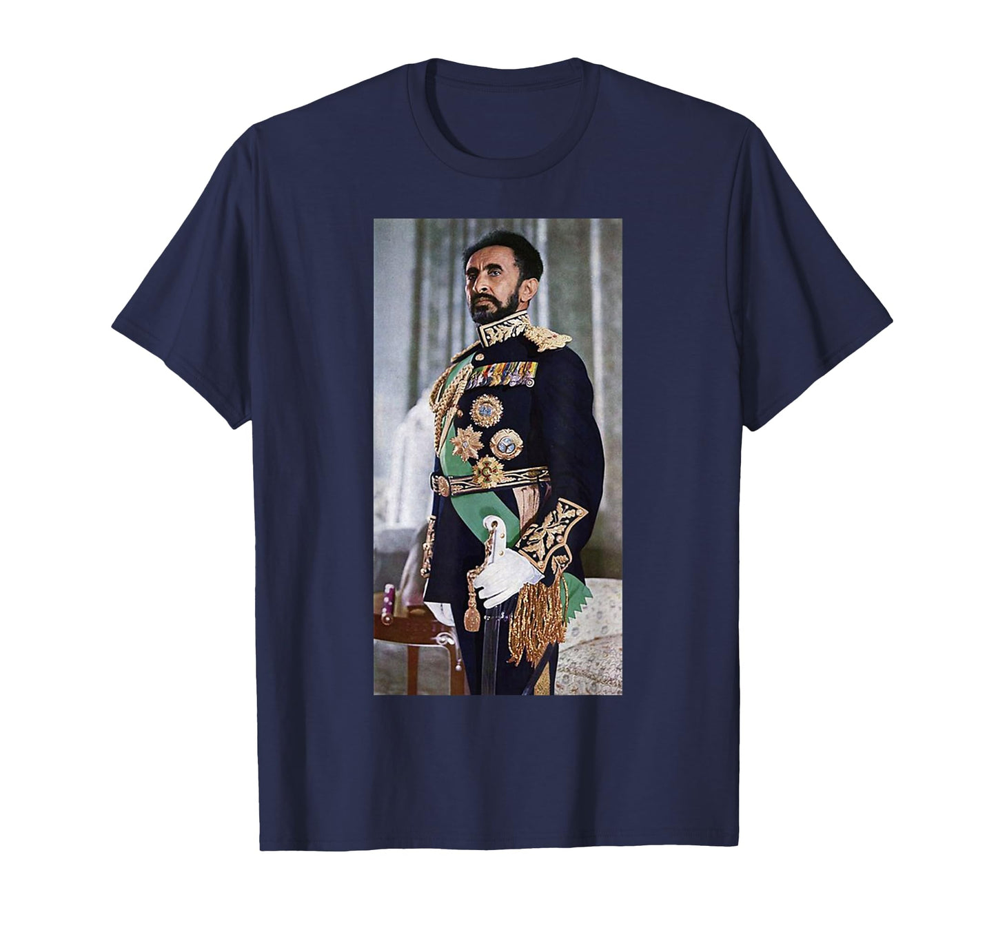 Emperor Haile Selassie Ethiopian Emperor Selassie Ethiopia T-Shirt