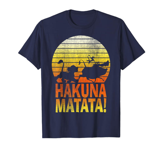 Disney Lion King Simba Hakuna Matata Sunset T-Shirt C1 T-Shirt