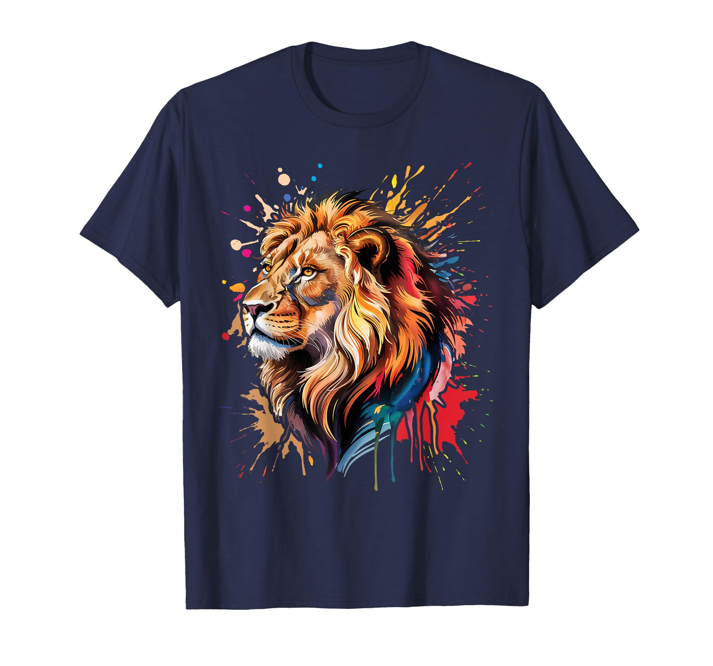 Lion Animal King Nature Graphic Tees Women Men Kids Trendy T-Shirt