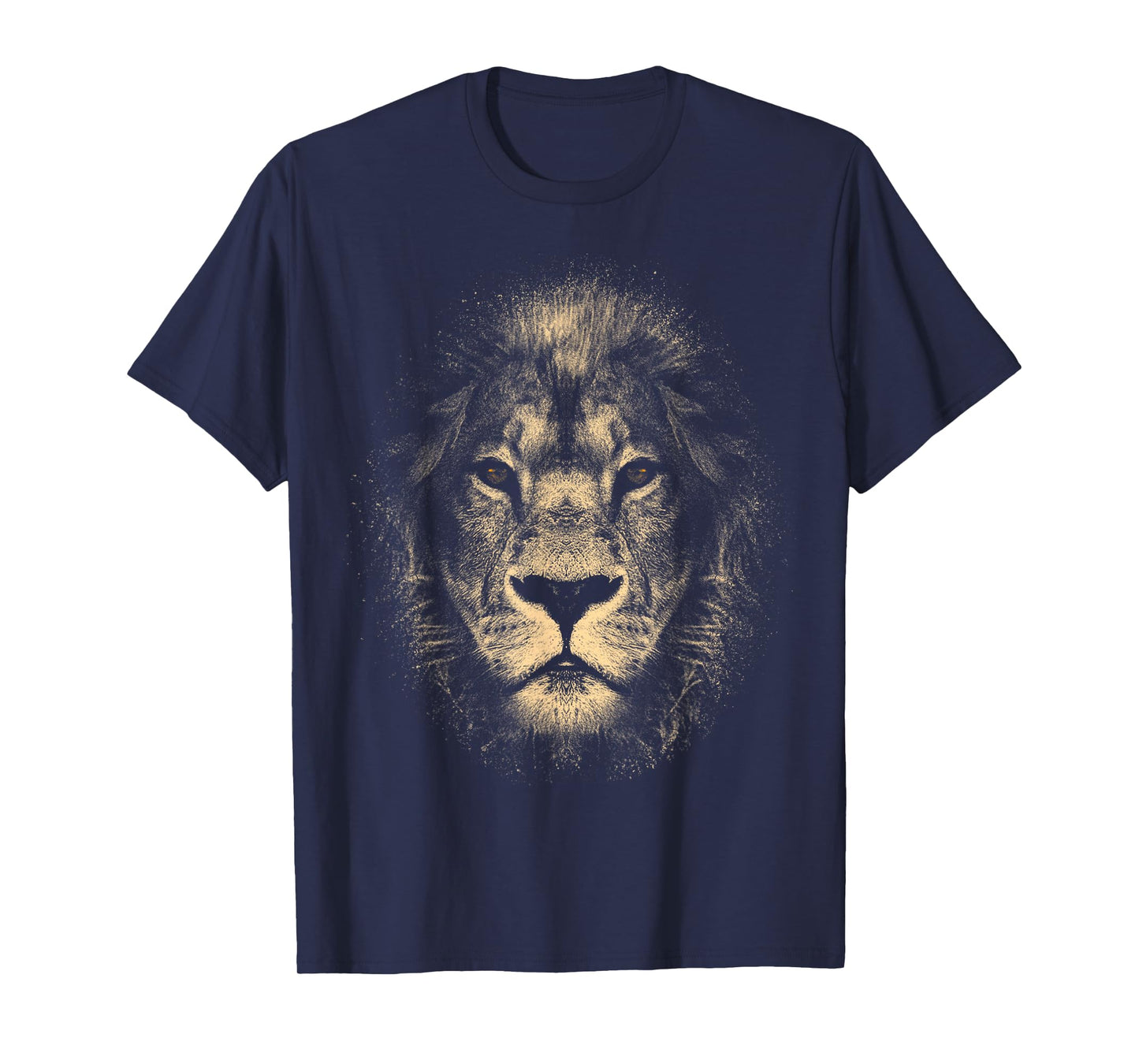 Africa Lion Stylish Lion Head with Cool Eyes and Mane T-Shirt