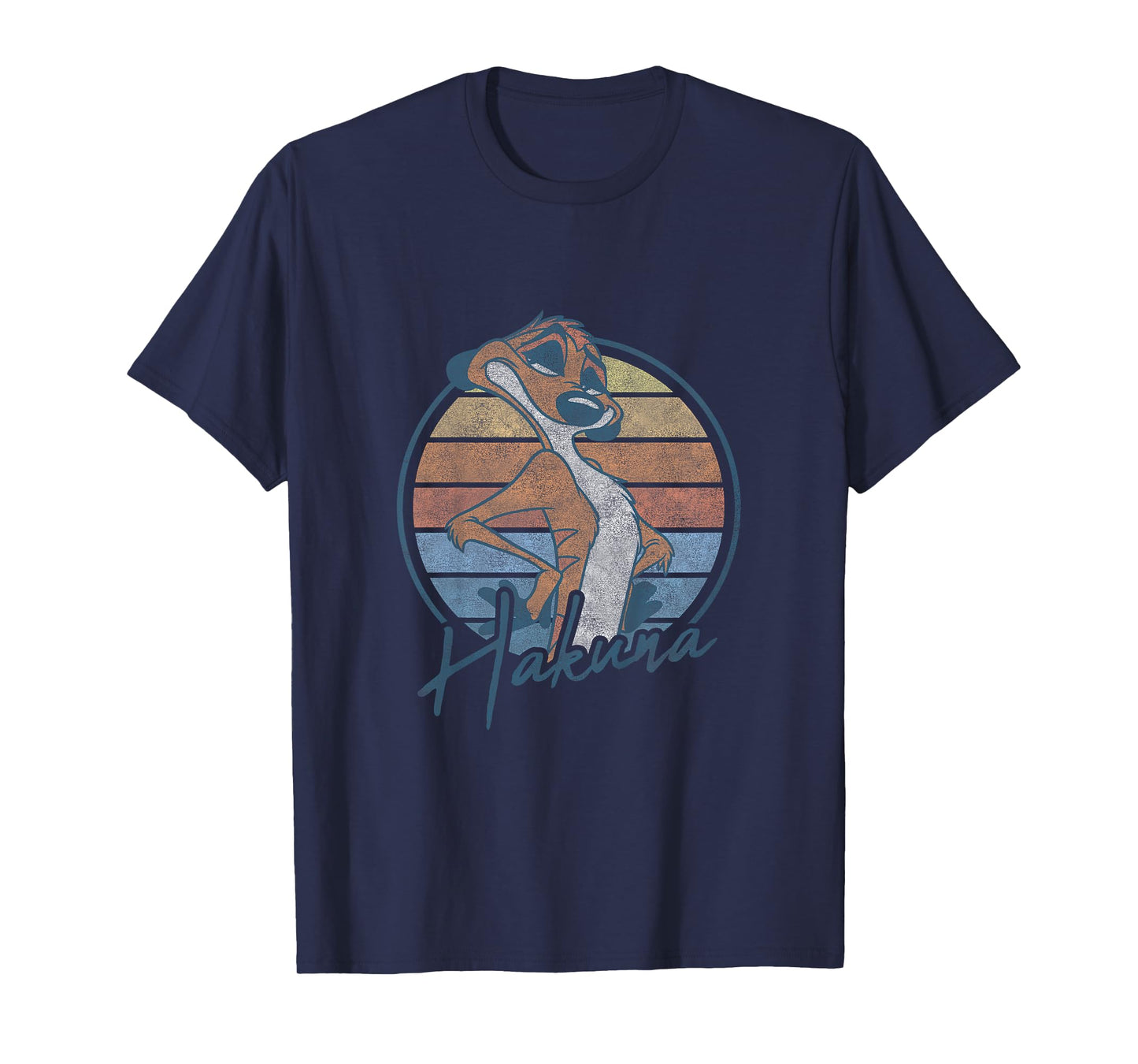 Kids Disney The Lion King Timon Hakuna Matata Retro Vintage Youth T-Shirt