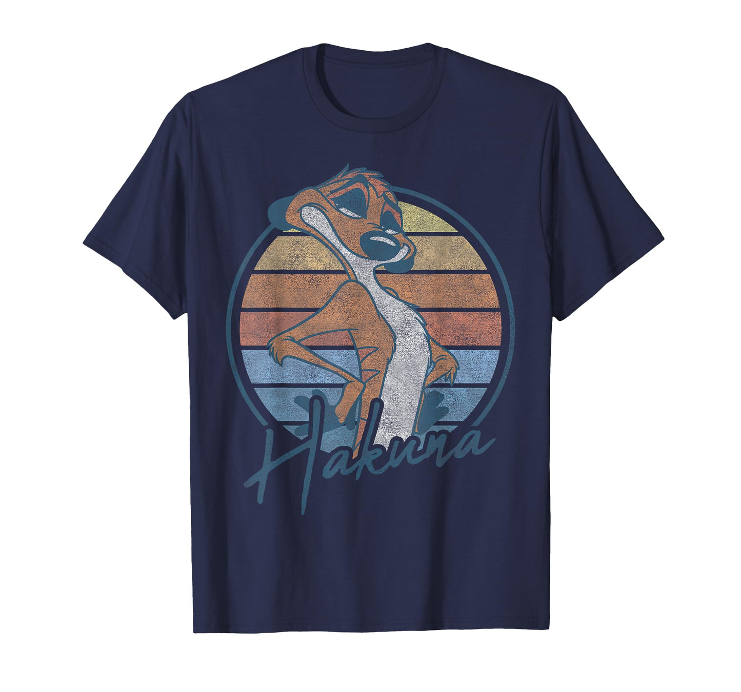 Disney The Lion King Timon Hakuna Retro Portrait T-Shirt