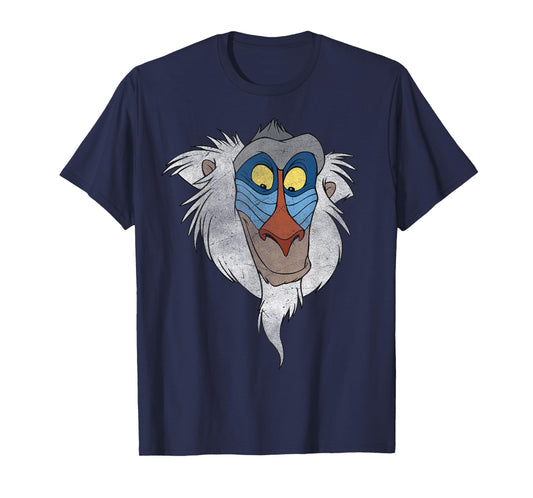 Disney The Lion King Rafiki Big Face Distressed Portrait T-Shirt